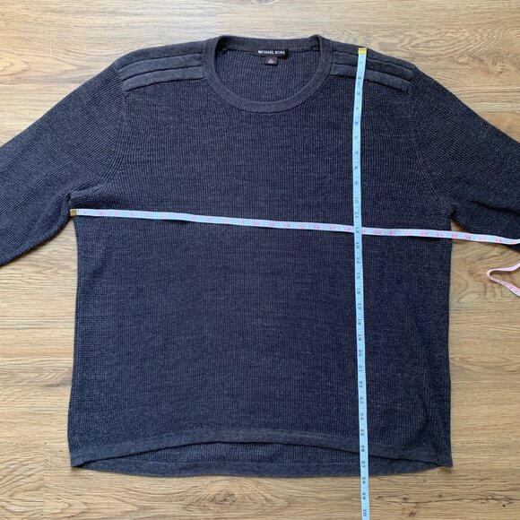 Michael Kors Wool-Blend Textured Sweater – Men’s XL - Picture 8 of 8